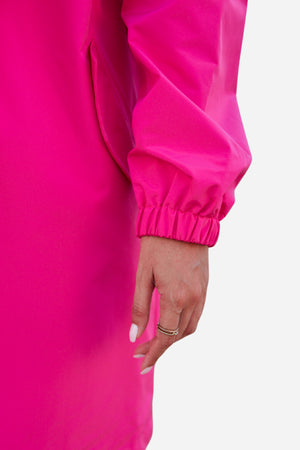 Barbara Pink Raincoat Windbreaker Jacket