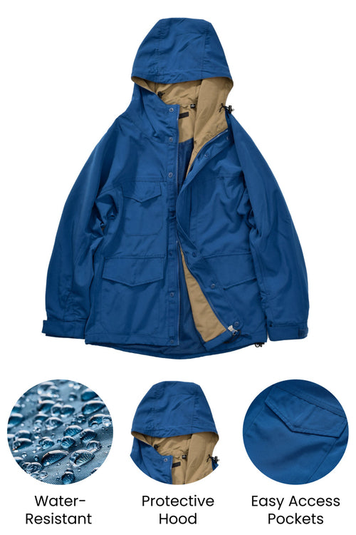 Mountain Women Water-Resistant Hooded Parka