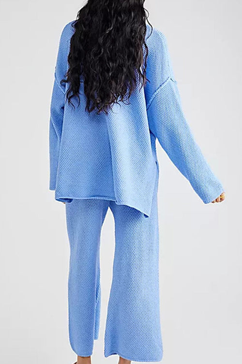 Multi-Weather Comfort: Two-Piece Oversized Set