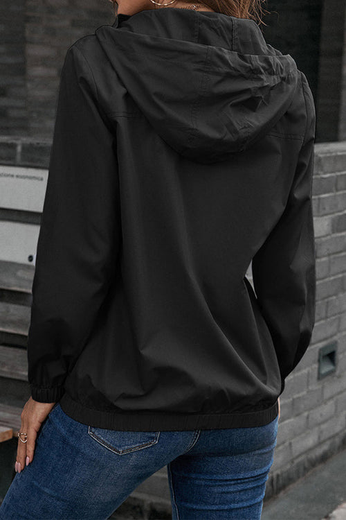 Outdoor Hooded Raincoat and Windbreaker