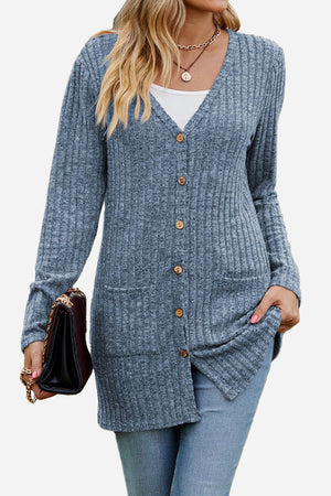 Long, Lightweight, Ultra Soft Knit-like Cardigan