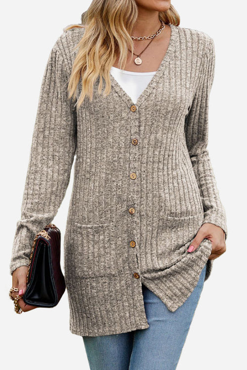 Long, Lightweight, Ultra Soft Knit-like Cardigan