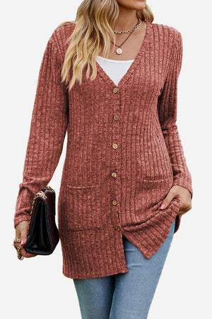 Long, Lightweight, Ultra Soft Knit-like Cardigan