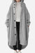 Oversized Everyday Buttoned Hooded Coat