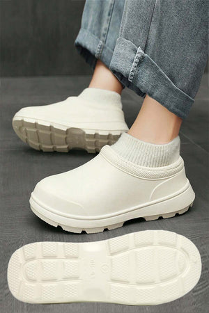 Fleece-Lined Comfort Clogs