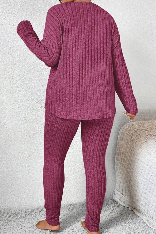 Body Confident Oversized Knit Two-Piece