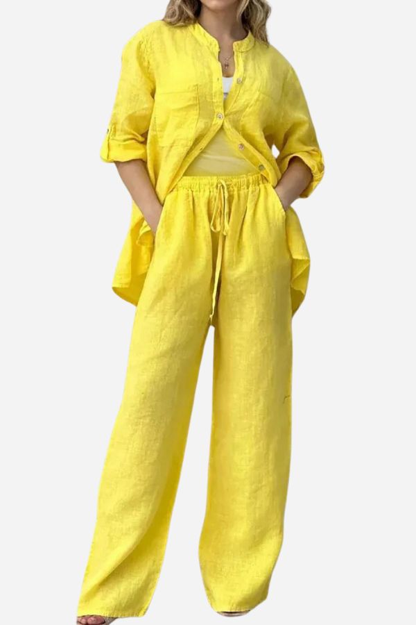 100% Cotton Double Comfort Two Piece Set