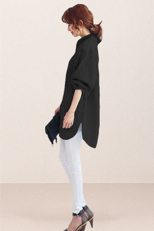 Oversized 100% Cotton Linen Shirt