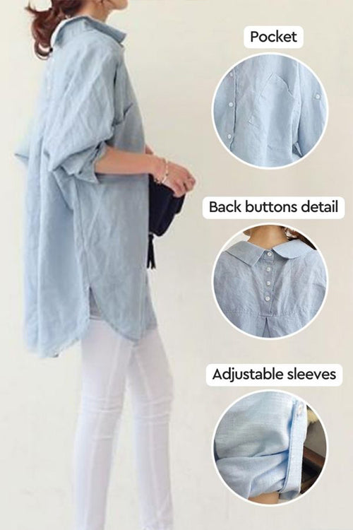 Oversized Linen Shirt