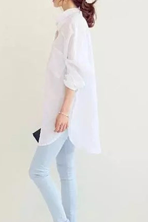 Oversized Linen Shirt