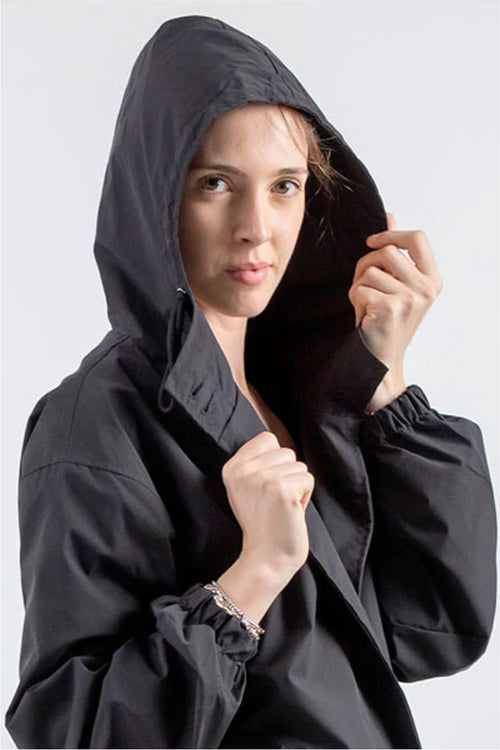 The Rain Couture Windbreaker-Trendy, Oversized, and Water-Resistant